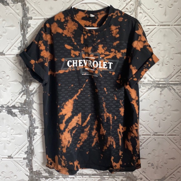 Urban Outfitters Tops - Chevrolet truck oversized grunge tie dye tee